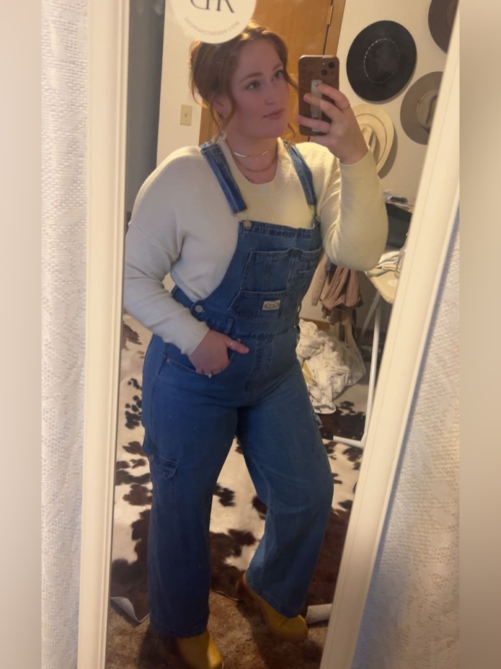 Classic Denim Overalls Jumpsuit - Blue